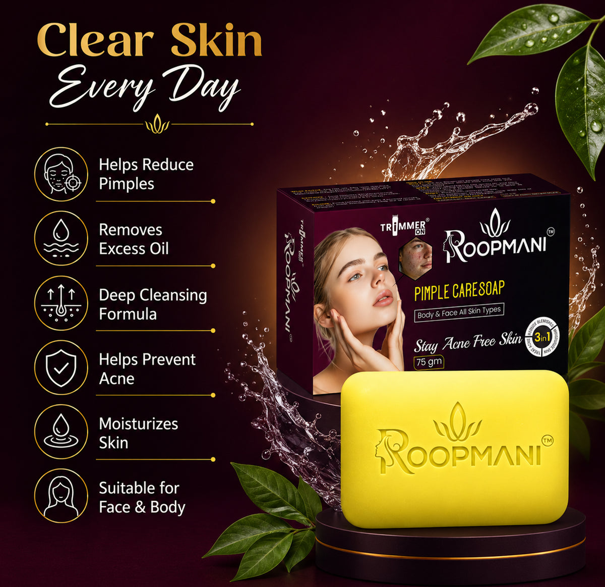 Pimple Care Soap Deep Cleansing 75 Gram